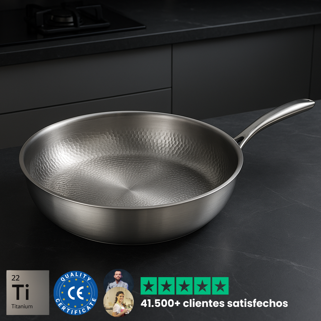 SARTÉN DE TITANIO PREMIUM™