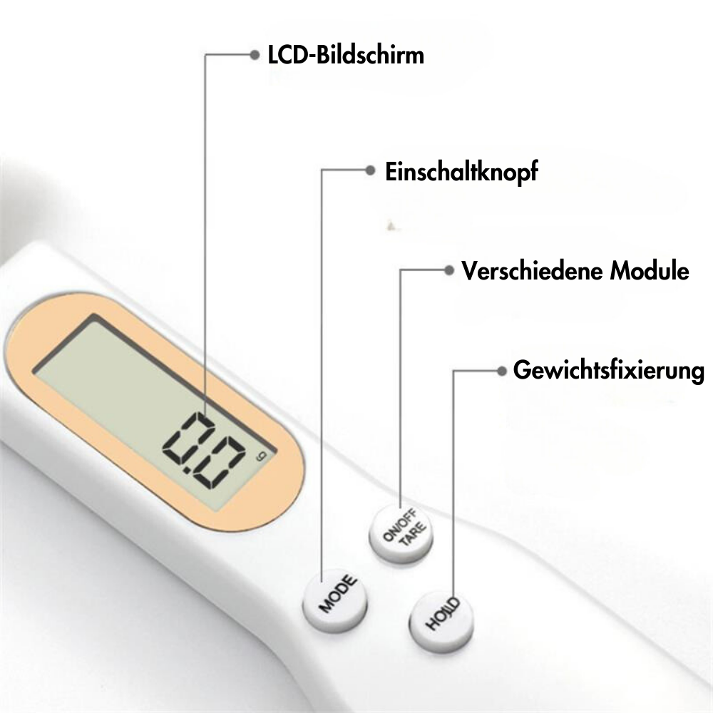 DIGITALE LÖFFEL-WAAGE